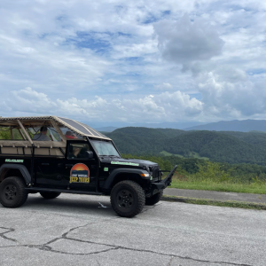 Smoky Mountains Jeep Tours provide seating up to 12 passengers in our comfortable, safe vehicles during our professional guided tours.
