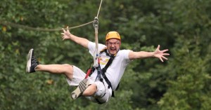 Wahoo Ziplines are 2 miles of pure fun in the Smokies.