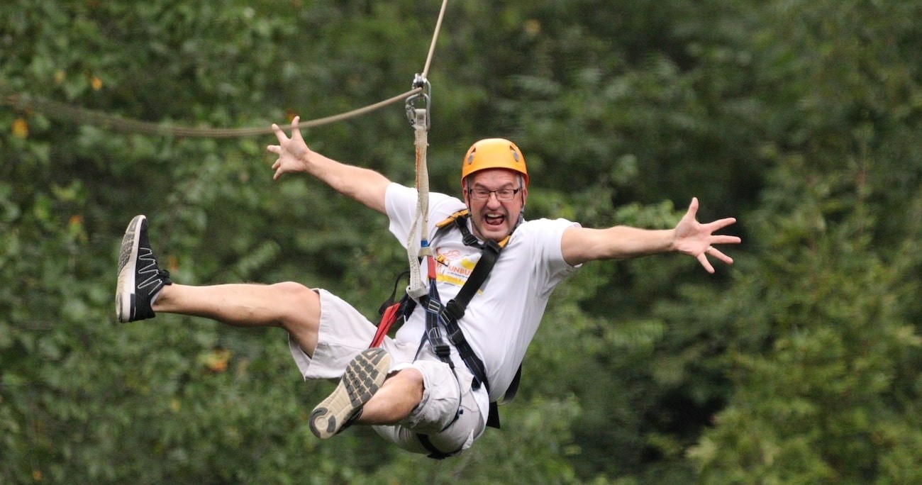 Wahoo Ziplines are 2 miles of pure fun in the Smokies. Wahoo Ziplines are 2 miles of pure fun in the Smokies.