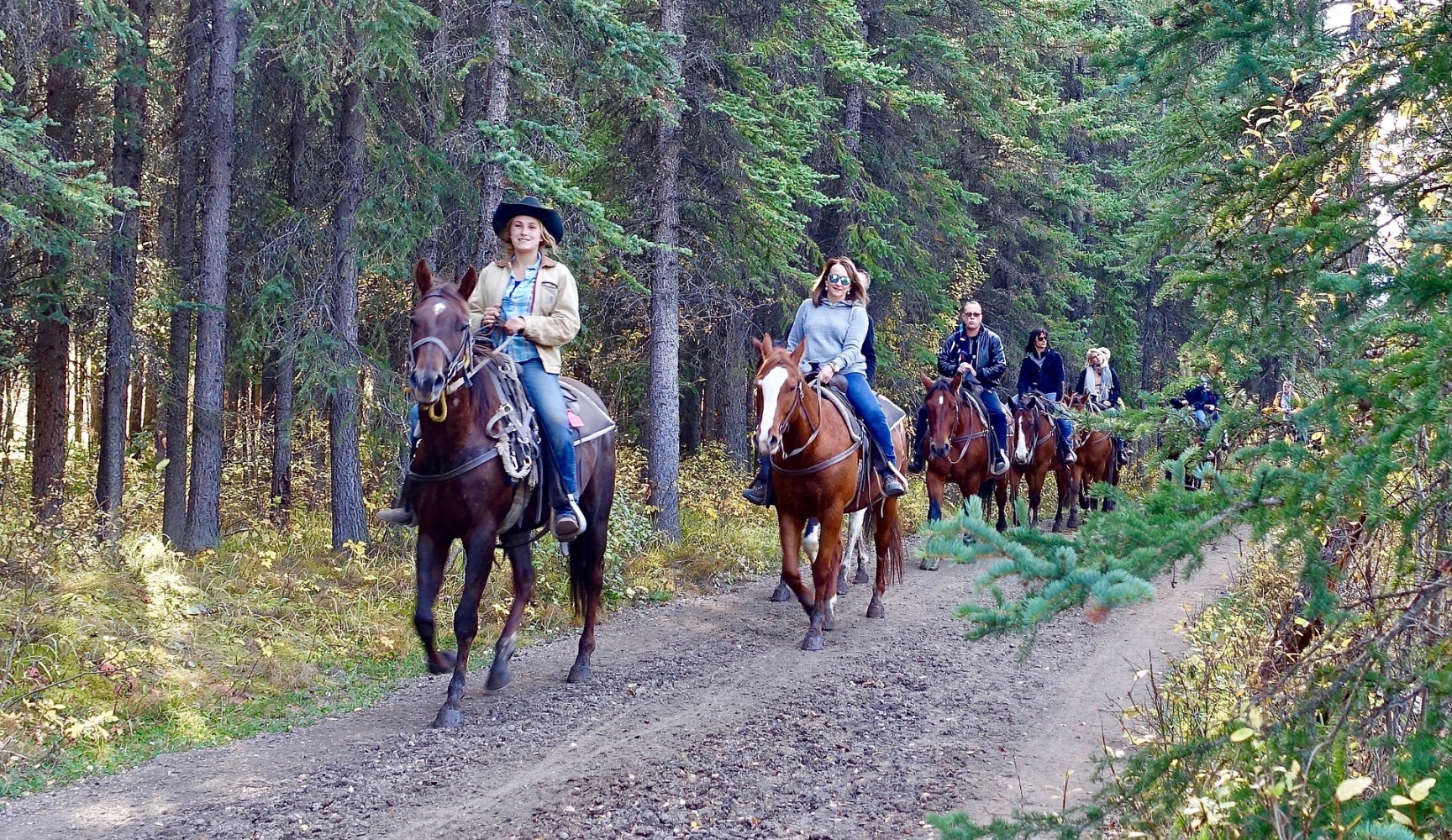 Horseback riding is another fun outdoor activity in the Smokies.