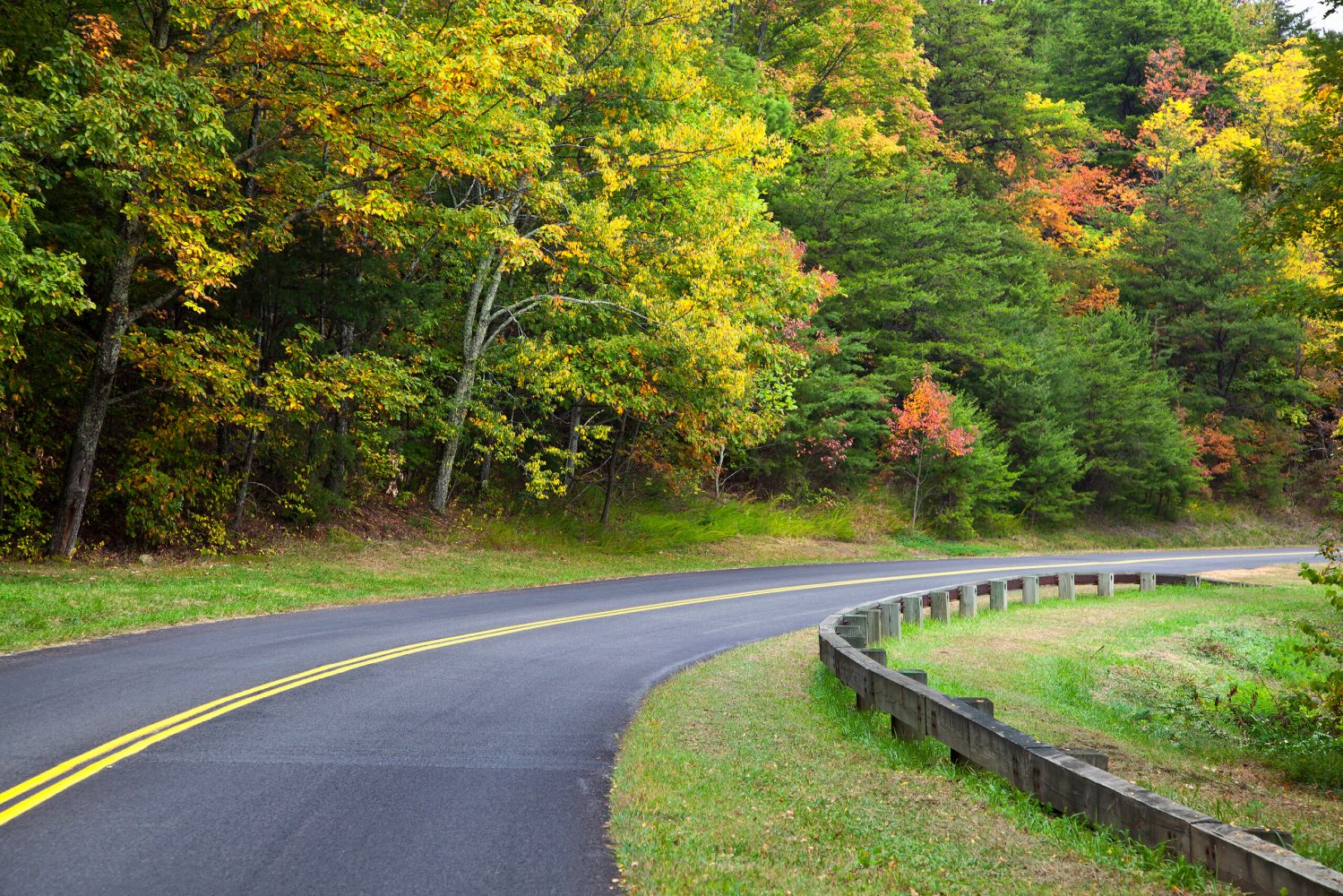 View From Foothills Parkway in the Great Smoky Mountains National Park