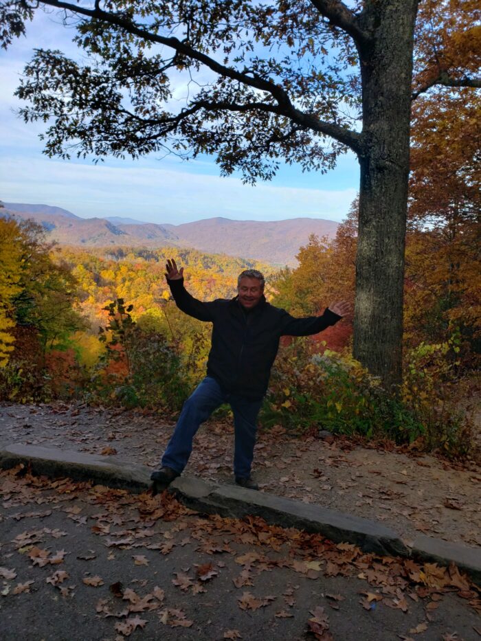 Foothills Parkway in the Great Smoky Mountains National Park.