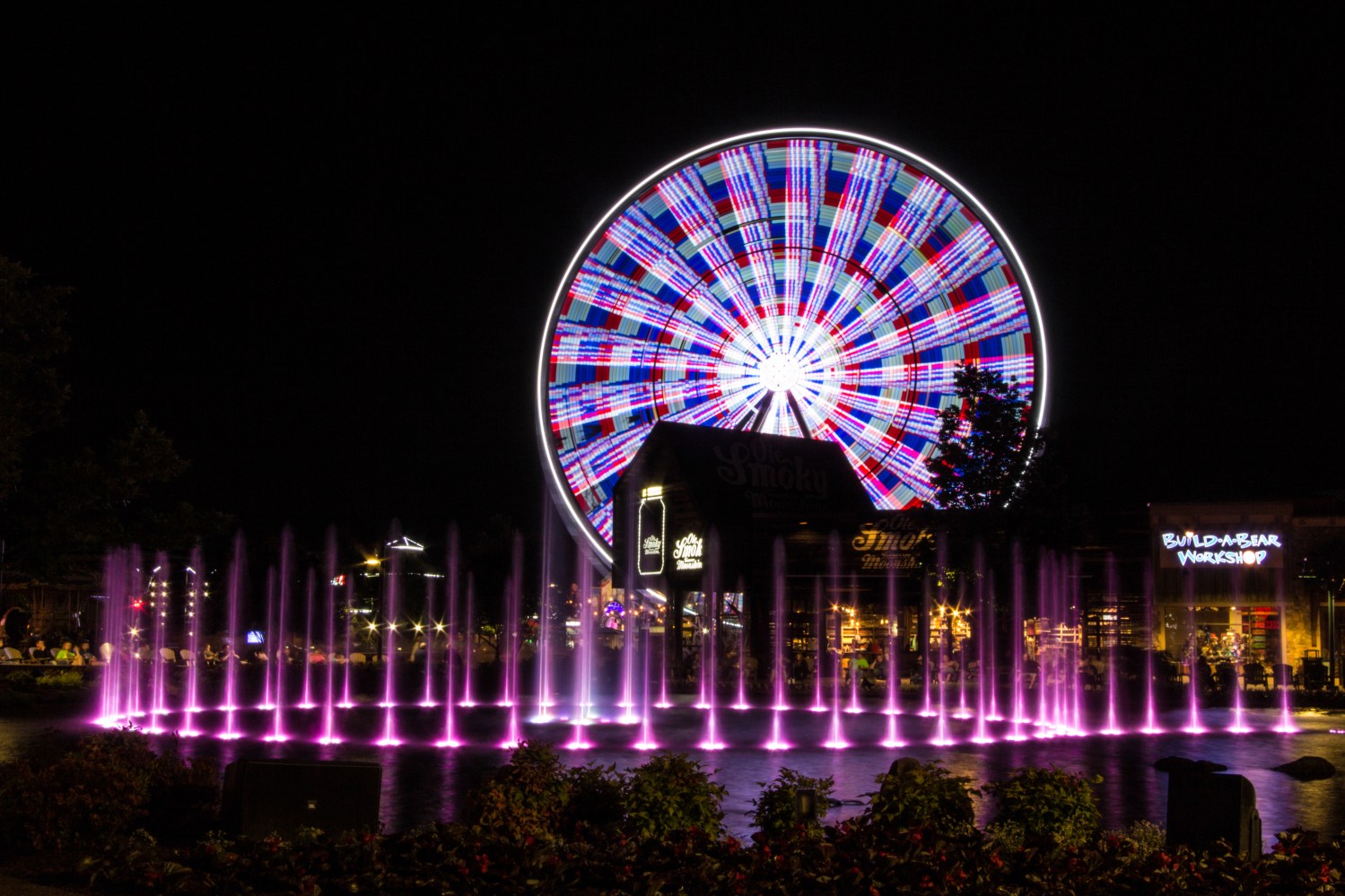 The Island of Pigeon Forge in Tennessee.