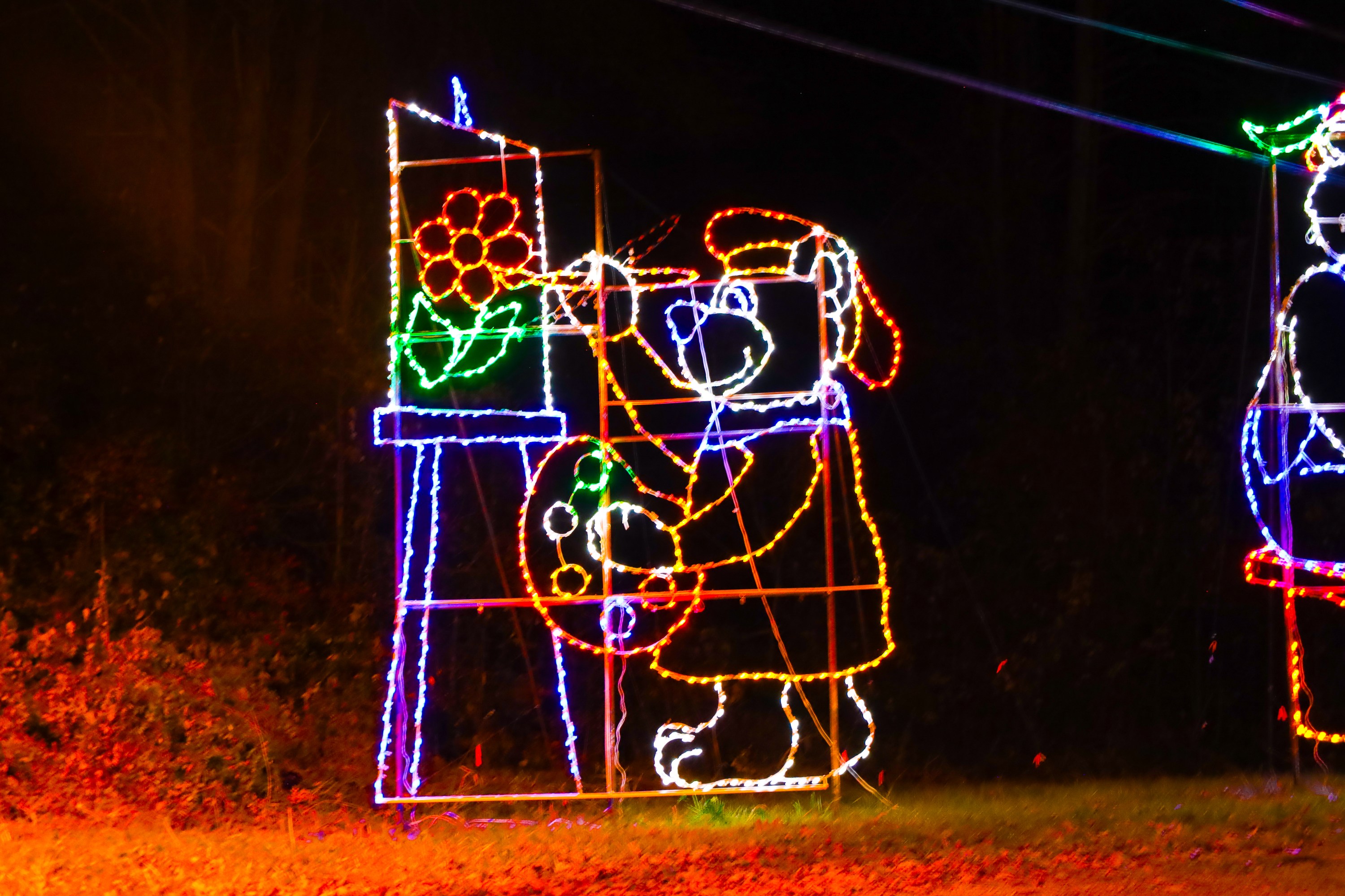 Winterfest Lights in Sevierville, Pigeon Forge, and Gatlinburg Winterfest at the foothills of the Great Smoky Mountains National Park.